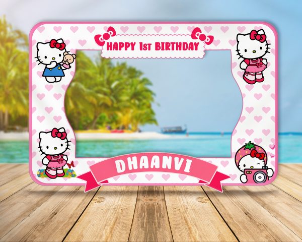 Hello Kitty Theme Personalized Photobooth Online