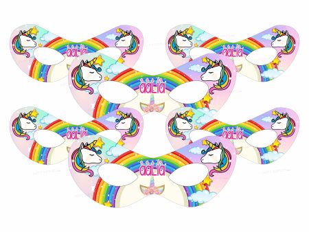 Unicorn Theme Personalized Eye Mask Hot on Sale