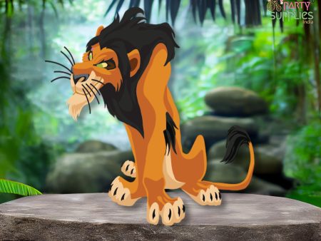 Lion King Theme Scar Cutout on Sale