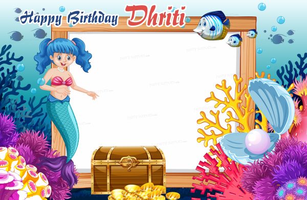 Mermaid Theme Customized Photobooth on Sale