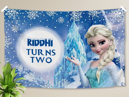 Frozen Theme Backdrop Online Sale