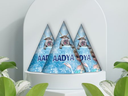 Frozen Theme Personalization Hat Hot on Sale