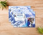 Frozen Theme Customized Invite Sale