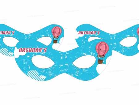 Hot Air Theme girl Customized Eye Mask on Sale