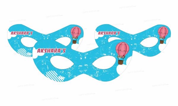 Hot Air Theme girl Customized Eye Mask on Sale