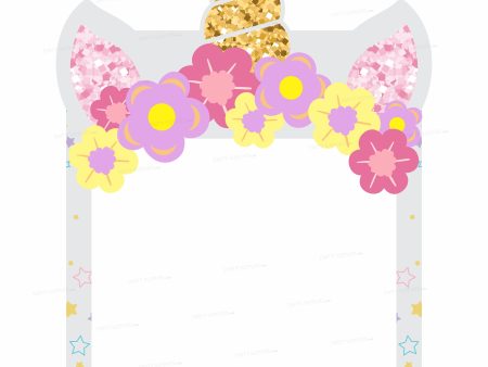 Unicorn Theme Personalized Photobooth Hot on Sale