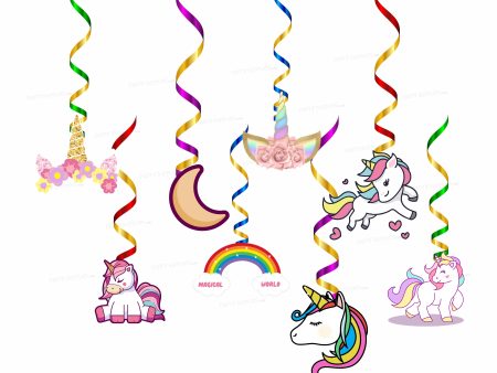 Unicorn Theme Swirls Discount