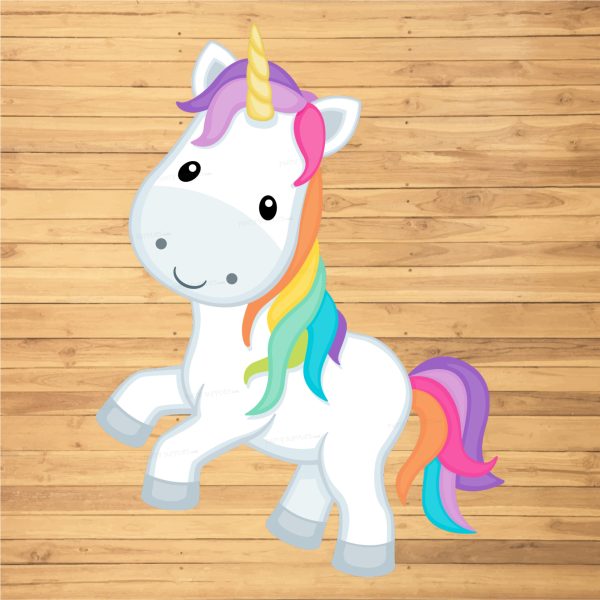 Unicorn Theme Horse Posing Cutout Cheap