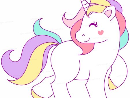 Unicorn Theme Cutout Sale