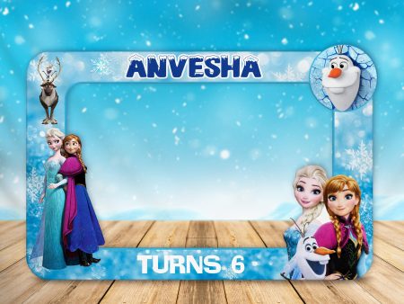 Frozen Theme Customized Photobooth Sale