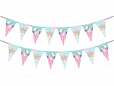 Unicorn Theme Flag Hanging Online Sale