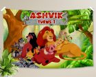 Lion King Theme Personalized Backdrop Online now