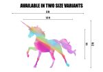 Unicorn Theme Multi-Coloured Horse Cutout Supply