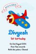 Aeroplane Theme Personalized Invite Online