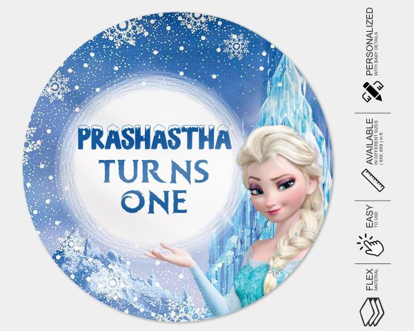 Frozen Theme Backdrop Online Sale