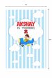 Aeroplane Theme Personalized Welcome Board Hot on Sale