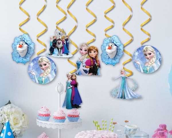 Frozen Theme Personalized Swrils For Discount